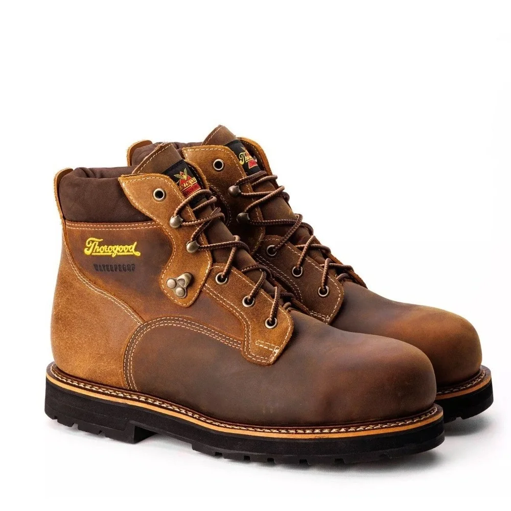 THOROGOOD Iron River Size 14 WP Safety Toe 6